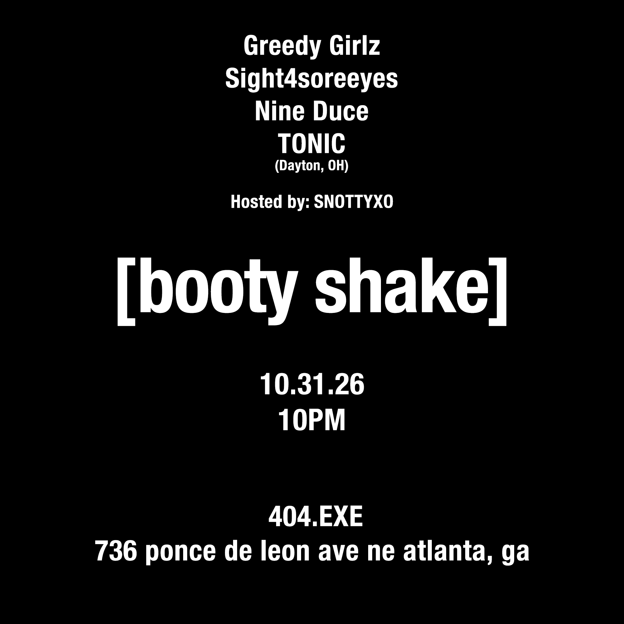 [booty shake] 