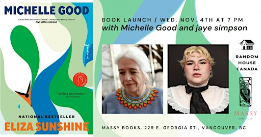 Eliza Sunshine: Michelle Good in Conversation with jaye simpson