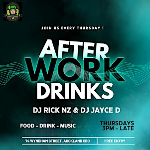 After Work Drinks with Live DJs
