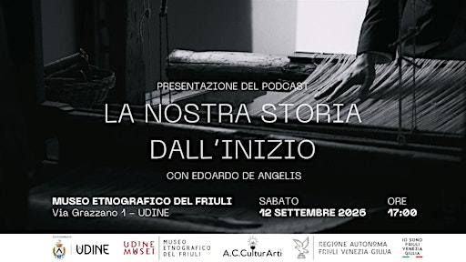 Presentazione del podcast "La nostra storia. Dall'inizio", dedicato al MEF