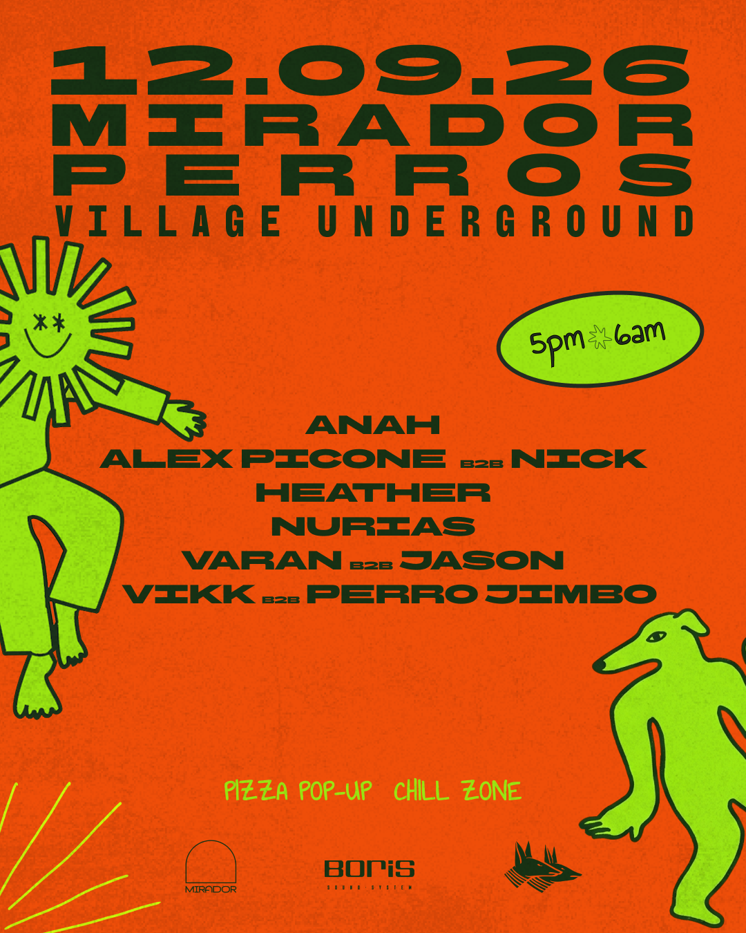 [Open air- Warehouse] MIRADOR & PERROS