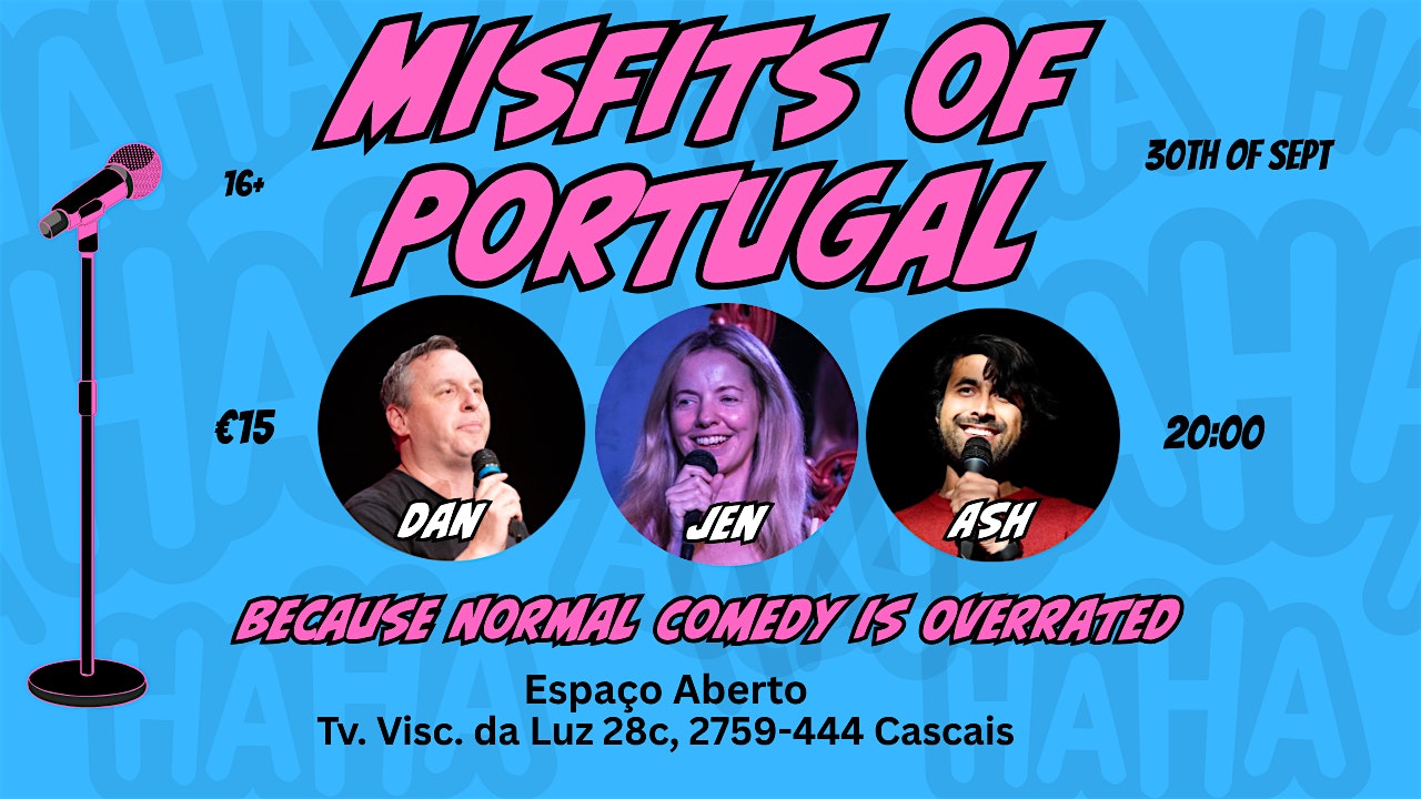 Misfits of Portugal Comedy Night