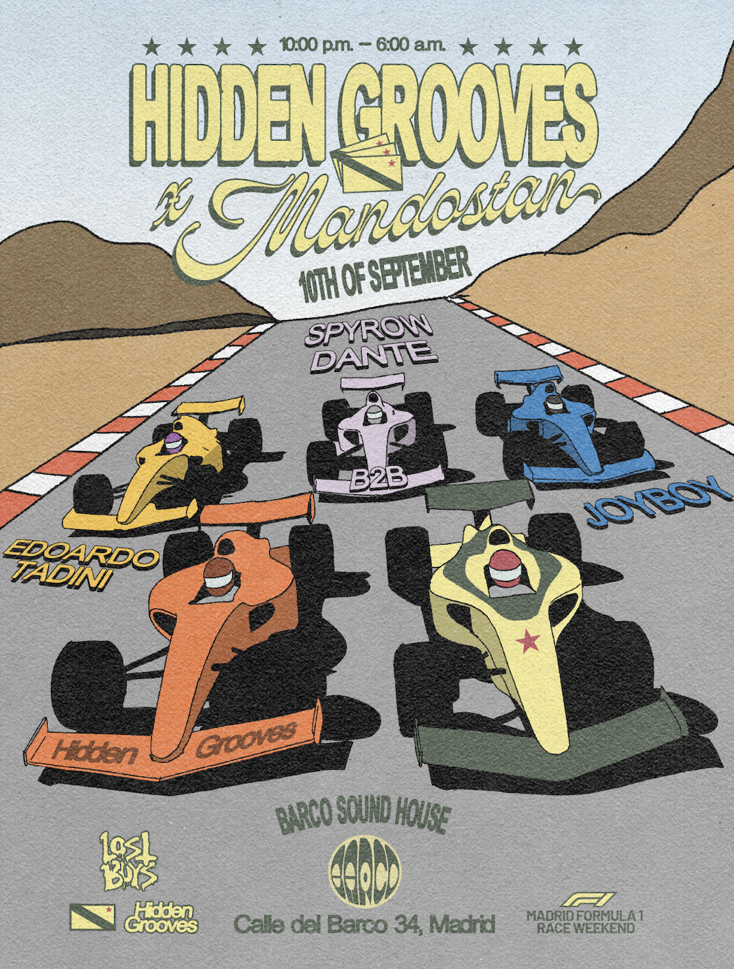 Hidden Grooves X Mandostan