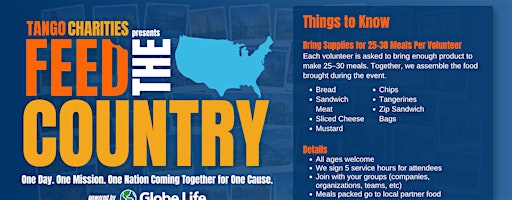 Feed The Country Mesquite: A Nationwide Day of Volunteering