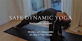 Safe Dynamic Yoga — Wednesday 10:30am