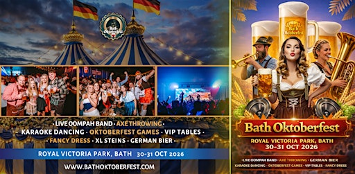 Bath Oktoberfest 2026 - Friday Evening Session
