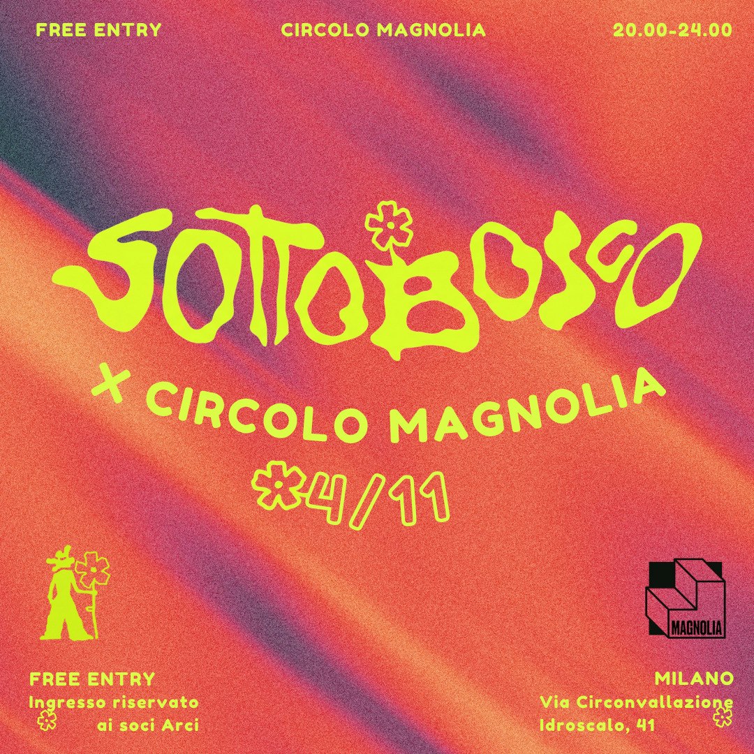 SiamoSottobosco x Circolo Magnolia