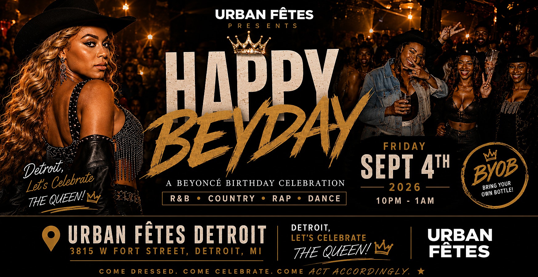HAPPY BEYDAY "A Beyoncé Birthday Celebration" (R&B • Country • Rap • Dance)