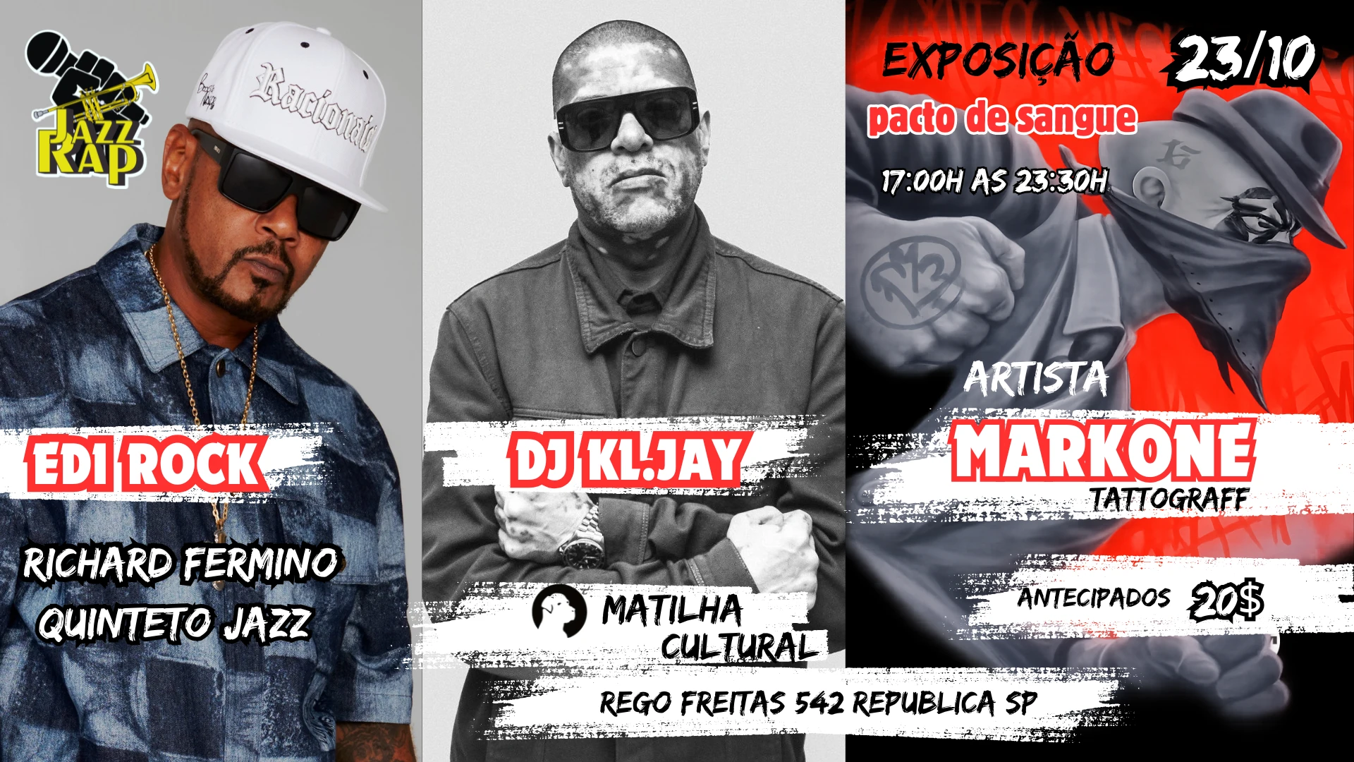Jazz Rap Edi Rock E Jazz Band+Dj Kl.Jay+Sandrão Rzo