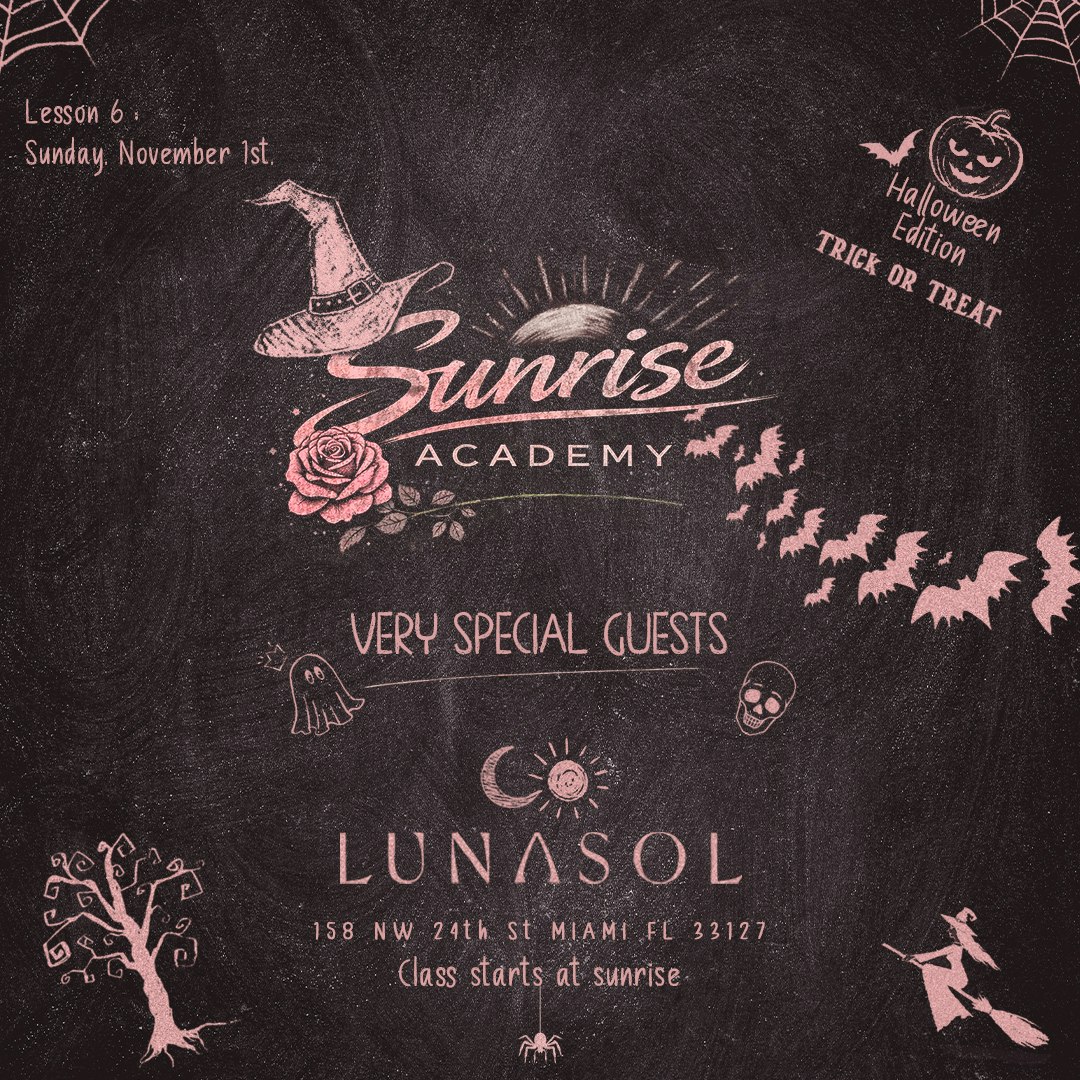 Lunasol Pres. Sunrise Lesson 6