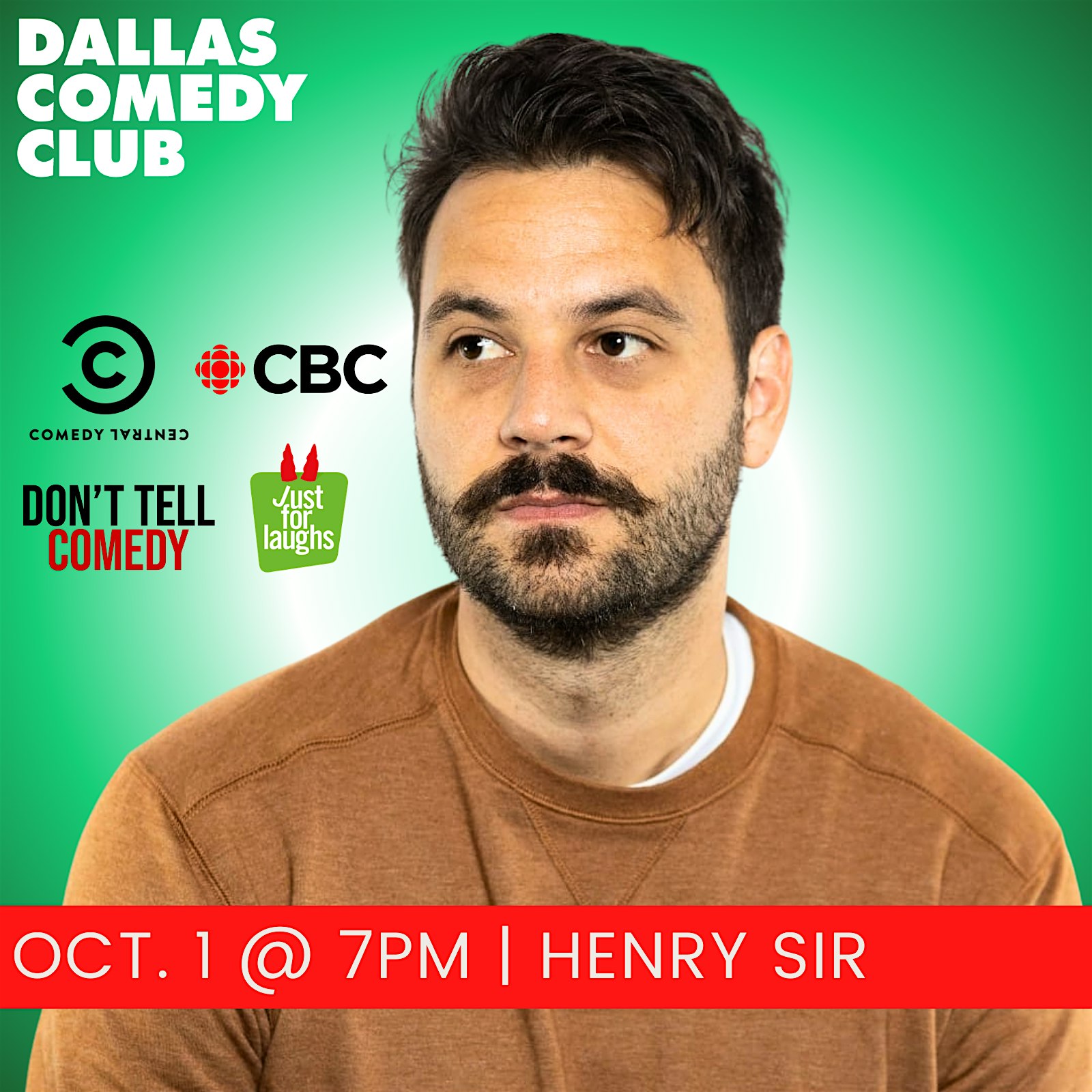 Dallas Comedy Club Presents: HENRY SIR