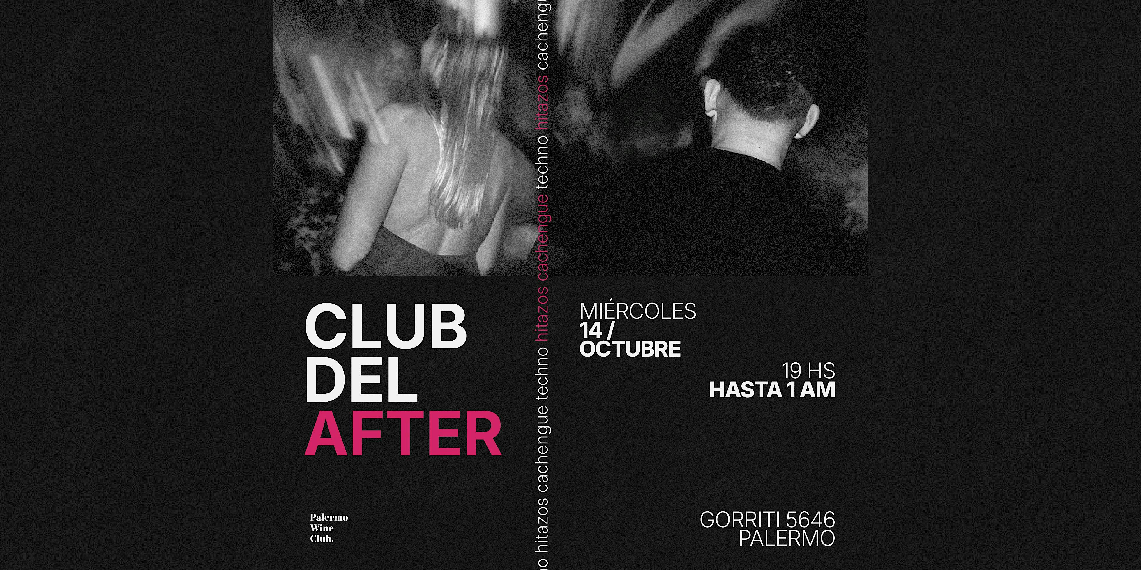 Club del After | After Office con DJ en Palermo — Miércoles 14/10