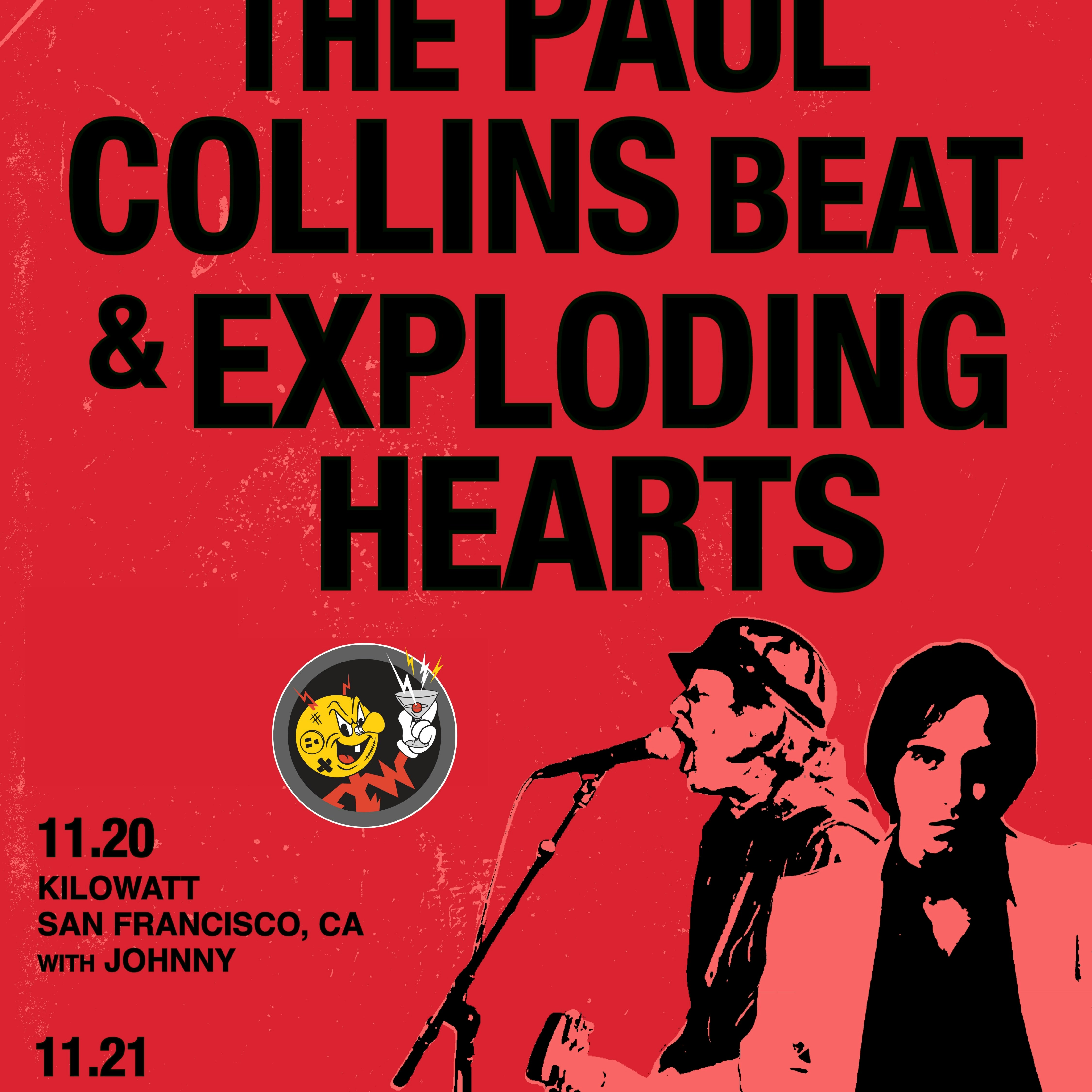 Paul Collins The Best of The Nerves and The Beat and The Exploding Hearts: Night 1 