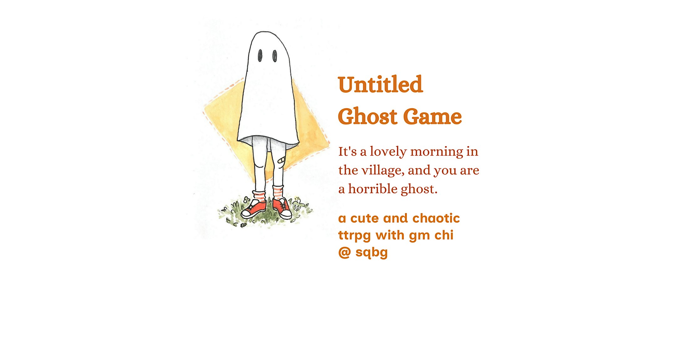 RPG Game Night, "Untitled Ghost Game" w/ Chi @ SQBG