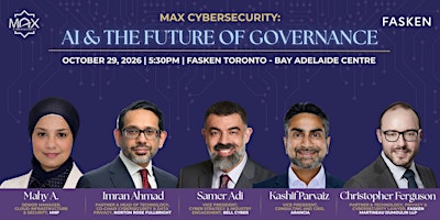 MAX Cybersecurity: AI & the Future of Governance