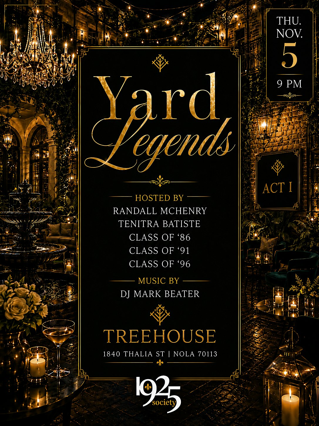 YARD LEGENDS -CELEBRATING XAVIERITES WHO GRADUATED IN THE  80'S & 90'S