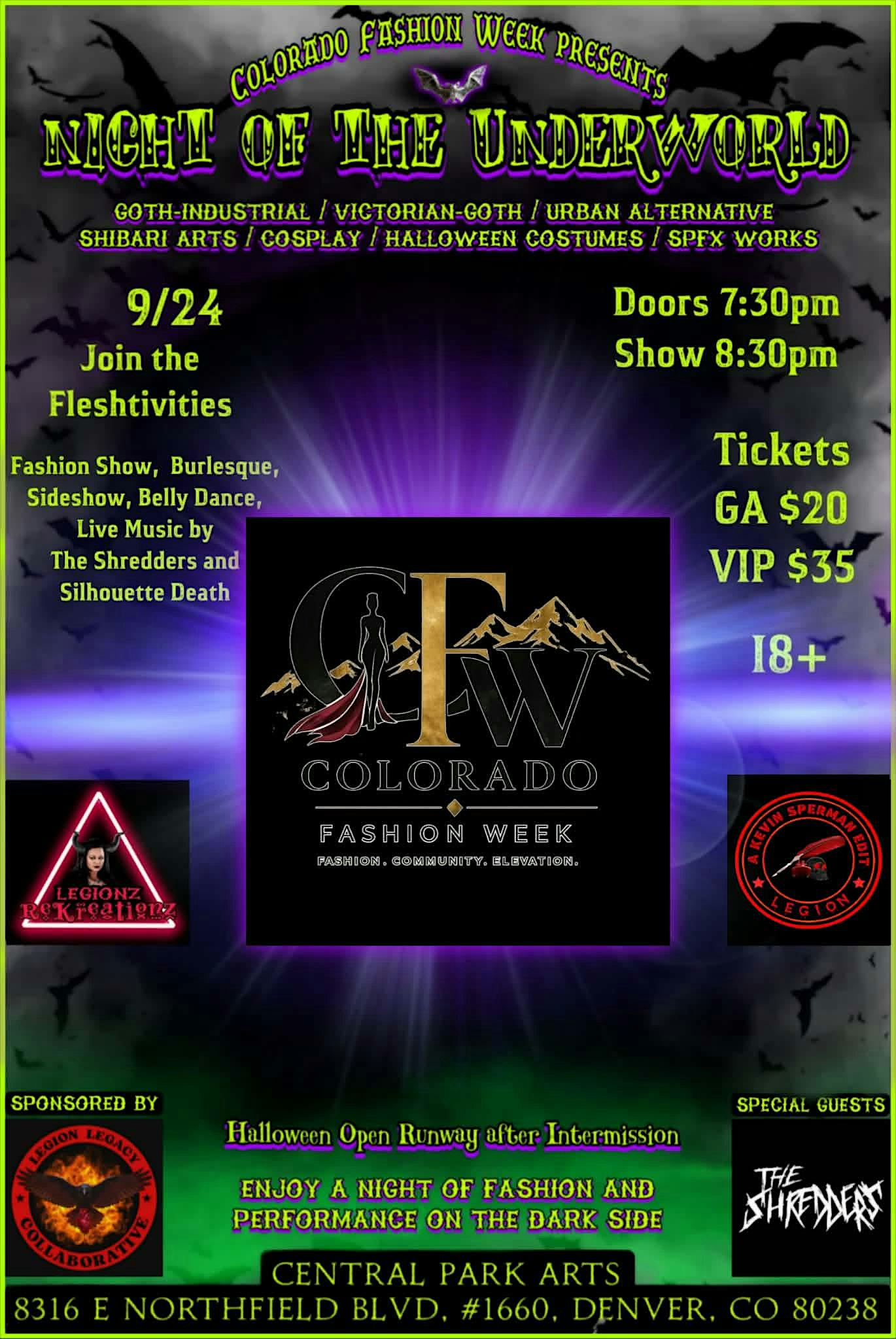 Fall Fashion Week - Night of the Underworld