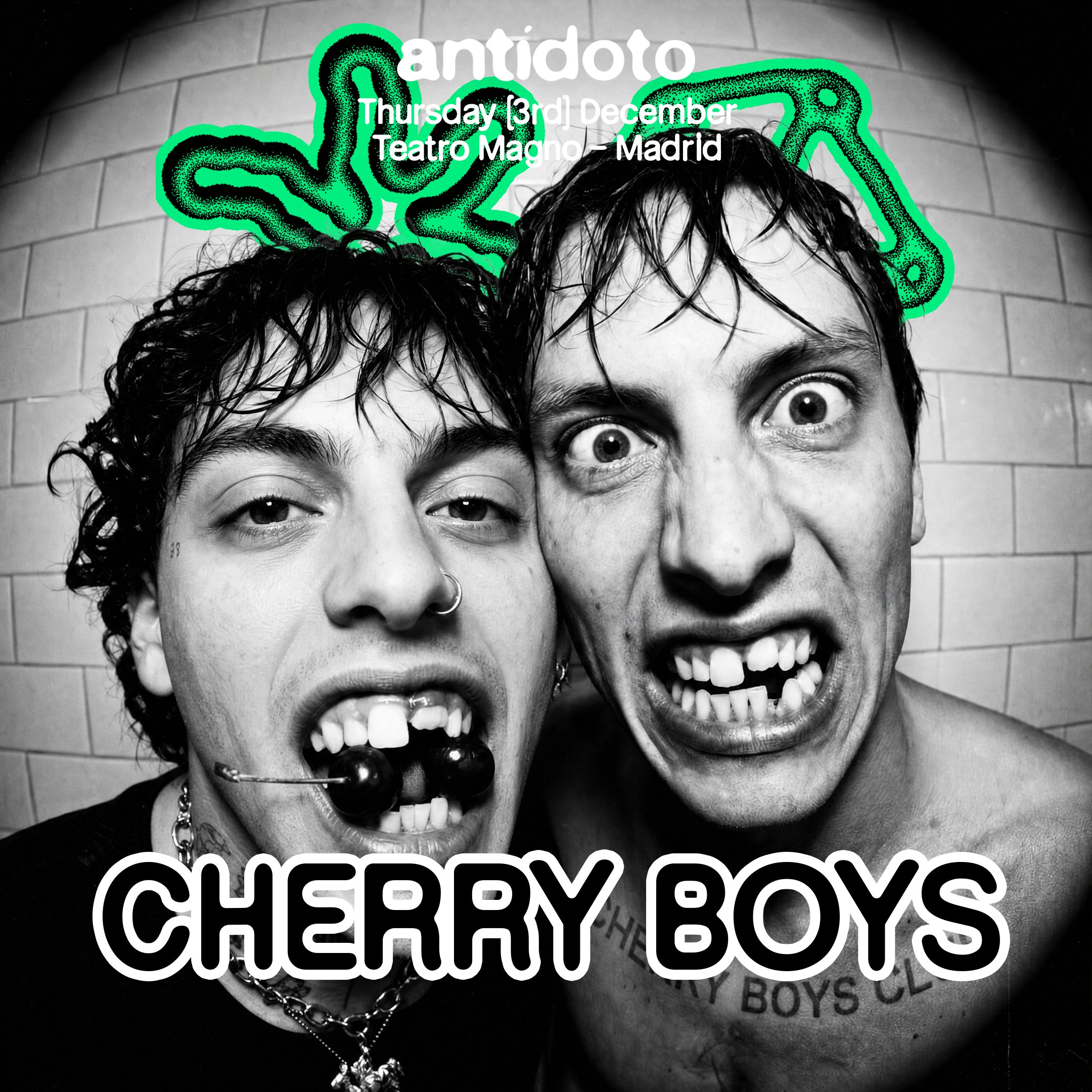 Antidoto Club: Cherry Boys + Fallens