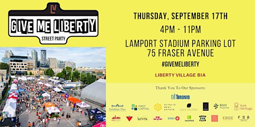 Give Me Liberty After-Work Street Party 2026