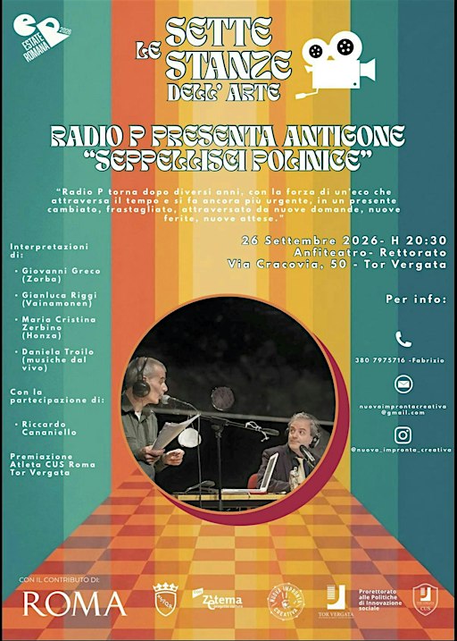 Nuova Impronta Creativa presenta: Radio P (Antingone seppellisci Polinice)