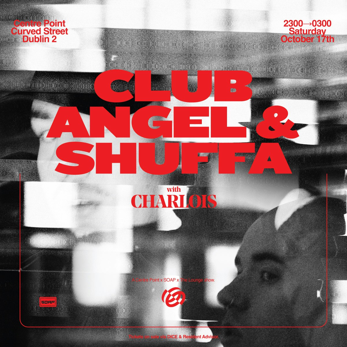 SOAP x The Lounge presents: Club Angel & SHUFFA