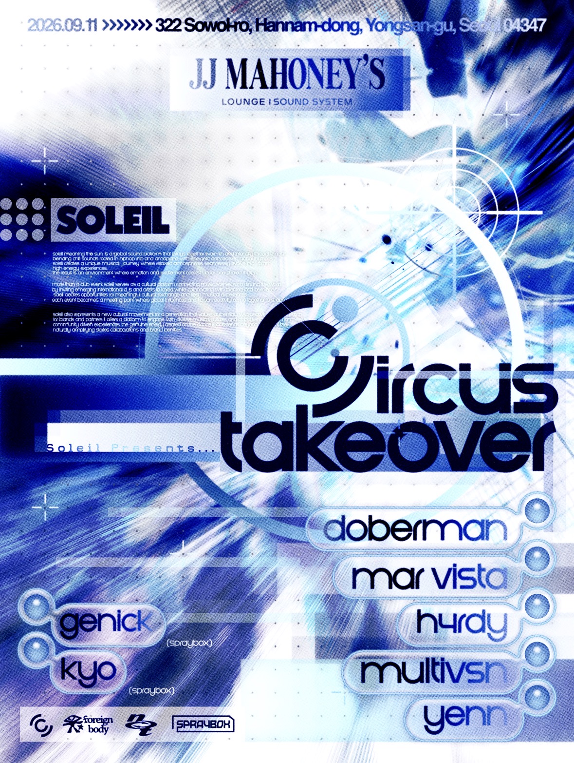 SOLEIL presents CIRCUS TAKEOVER