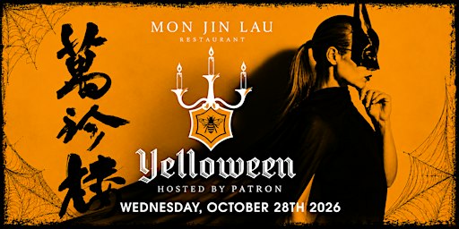 YELLOWEEN: The Annual Halloween Party at Mon Jin Lau Restaurant