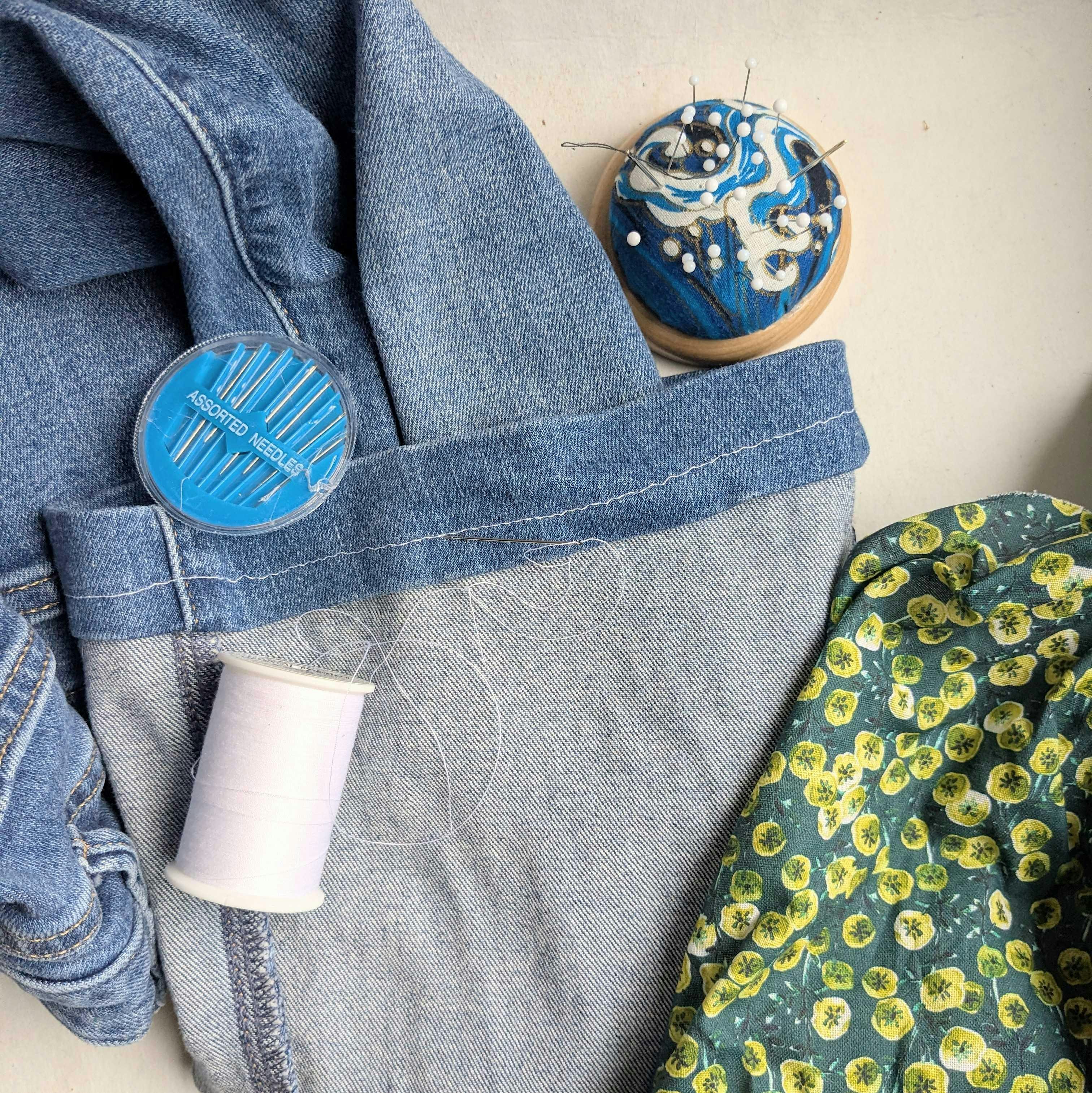 Learn to Hem & Hand Sew: Simple Alterations & Visible Mending for Beginners