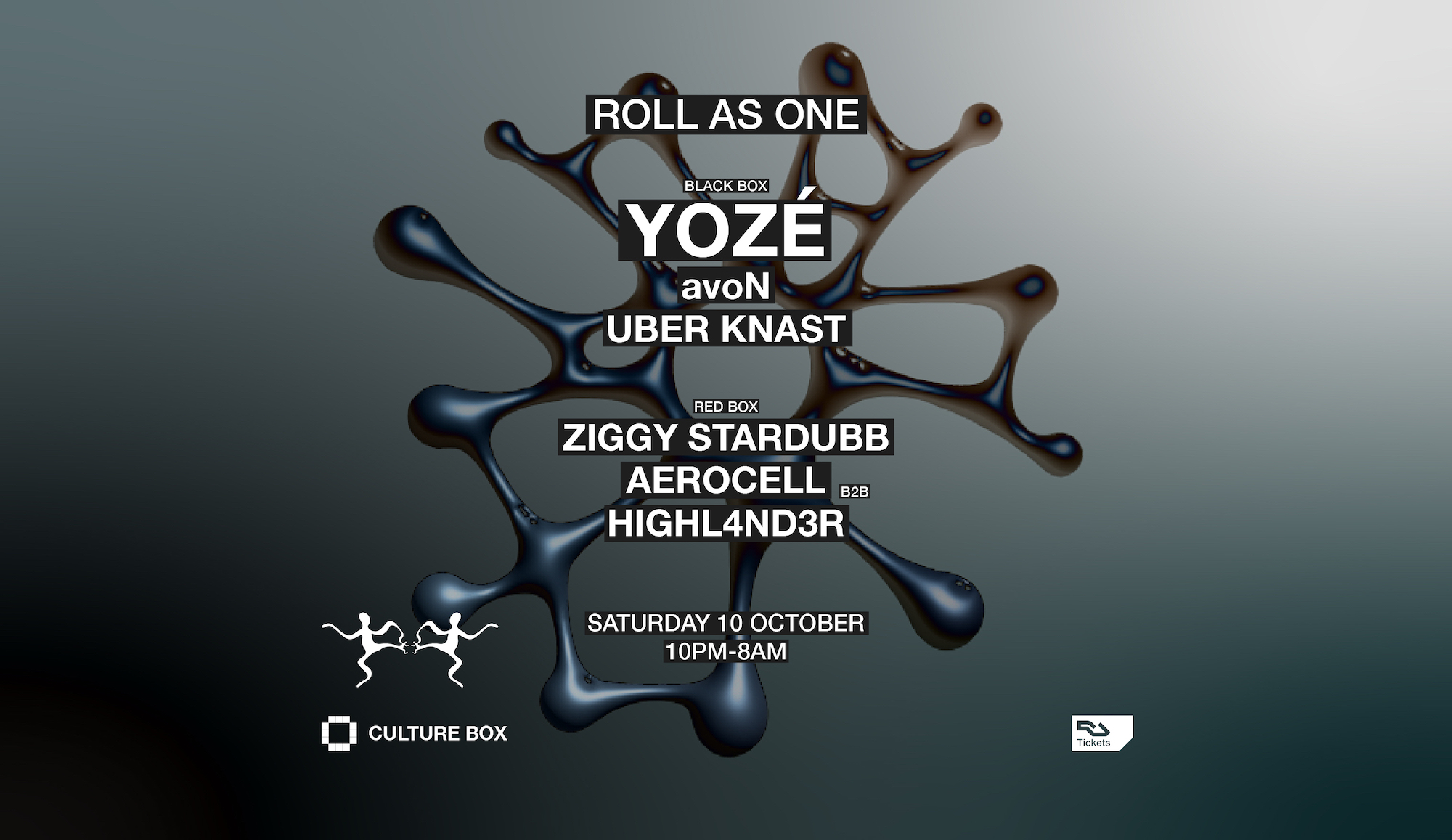 Roll As One: YOZÉ / avoN / UBER KNAST / Ziggy Stardubb / Aerocell B2B HIGHL4ND3R
