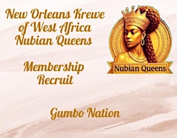 Krewe of West Africa Nubian Queens Recruit (Gumbo Nation)