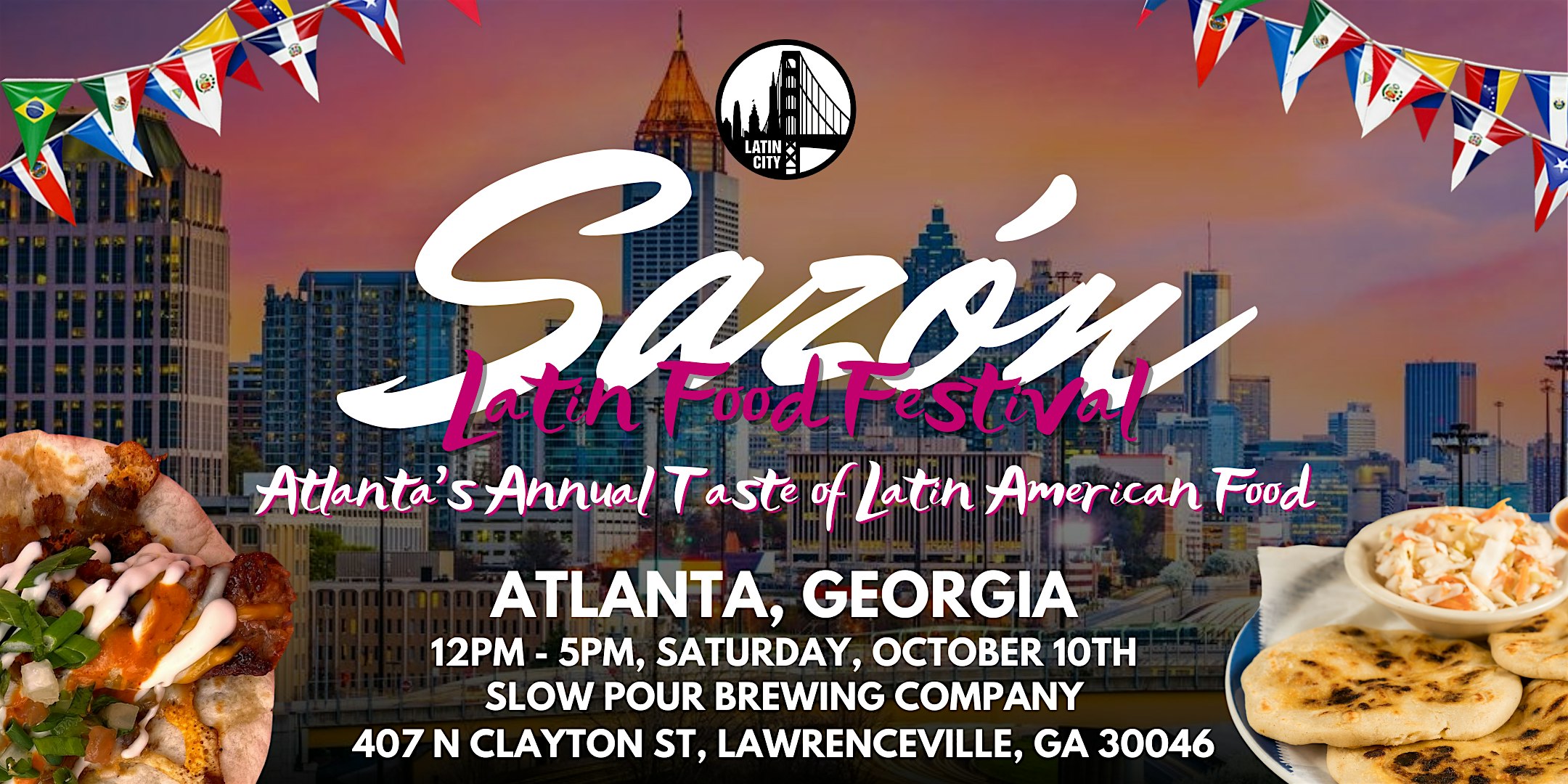 Sazón Latin Food Festival 2026: Atlanta's Taste of Latin American Food
