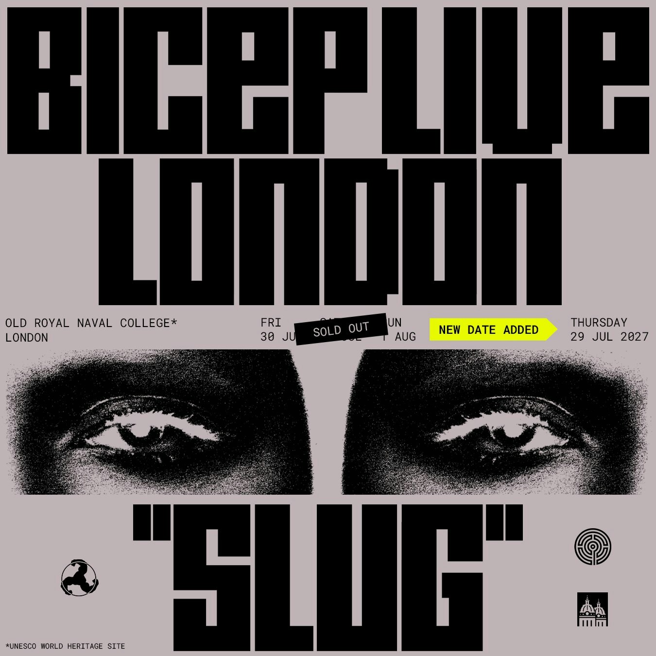 BICEP Live on the Thames Added Date (Final Date)