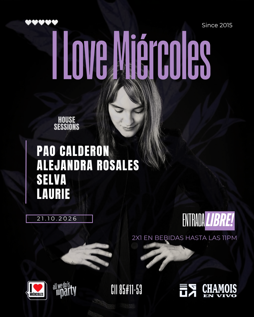 I Love Miércoles / Pao Calderon