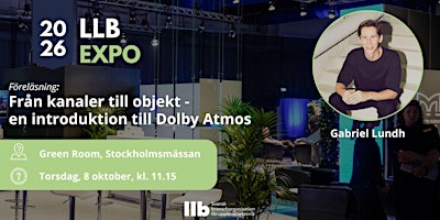 Från kanaler till objekt - en introduktion till Dolby Atmos