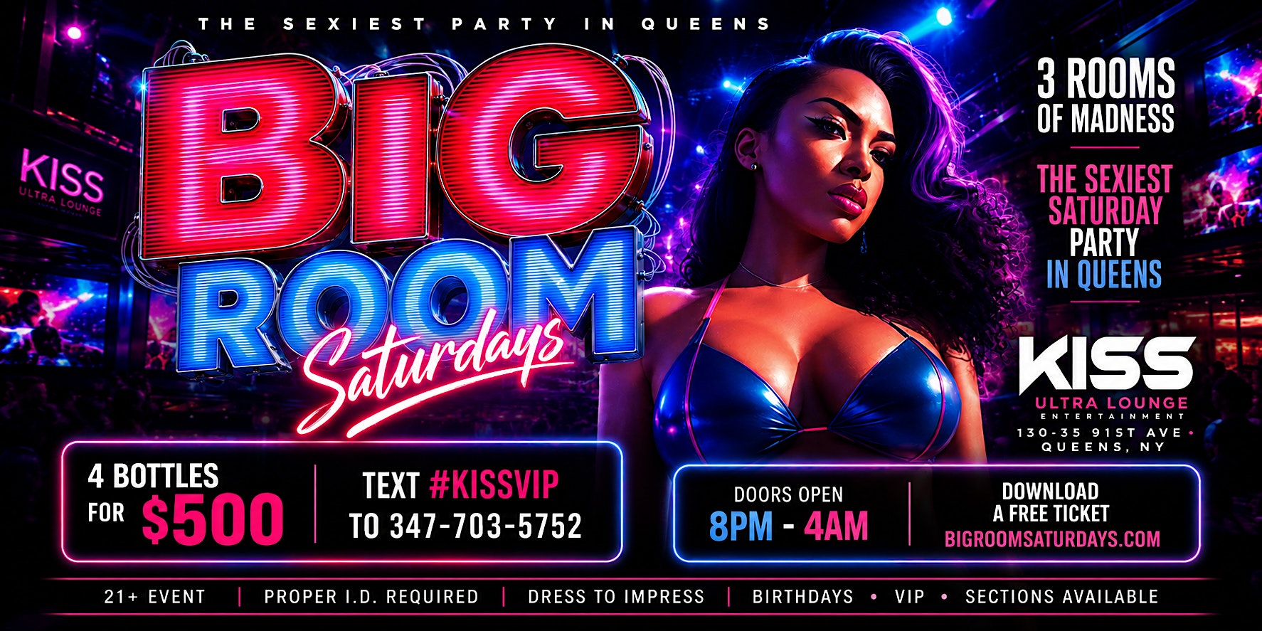 BiG Room Saturdays (The Sexiest Caribbean Dance Party)