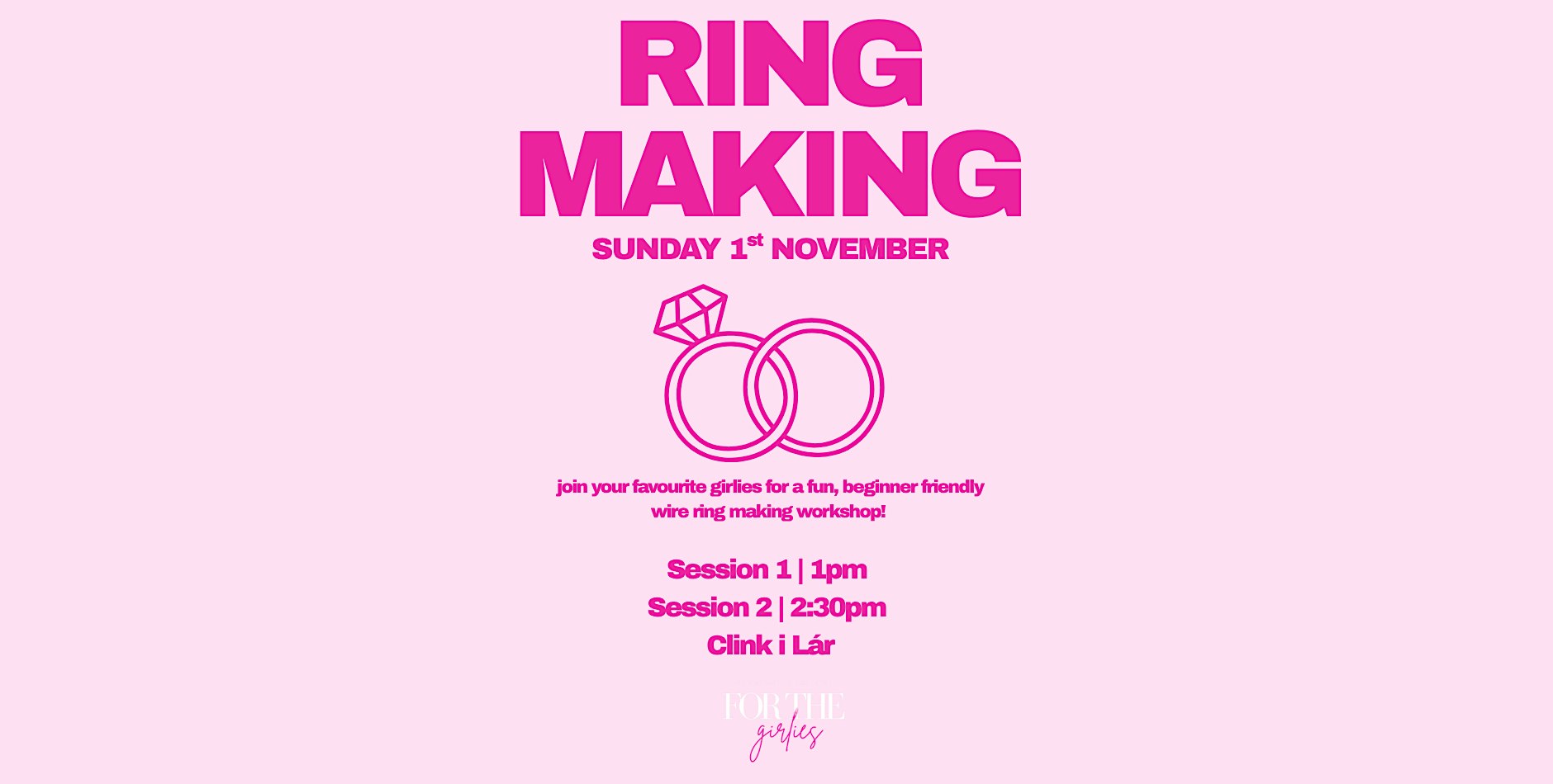 RING MAKING | for the girlies
