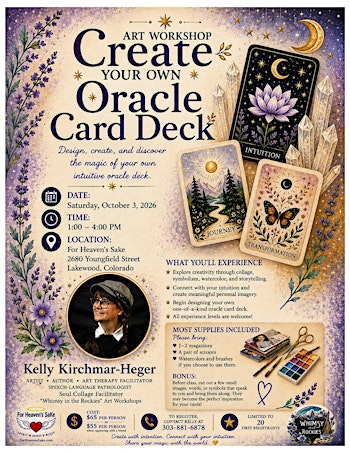 Art and Creativity Workshop: Create Your Own Oracle Card Deck!