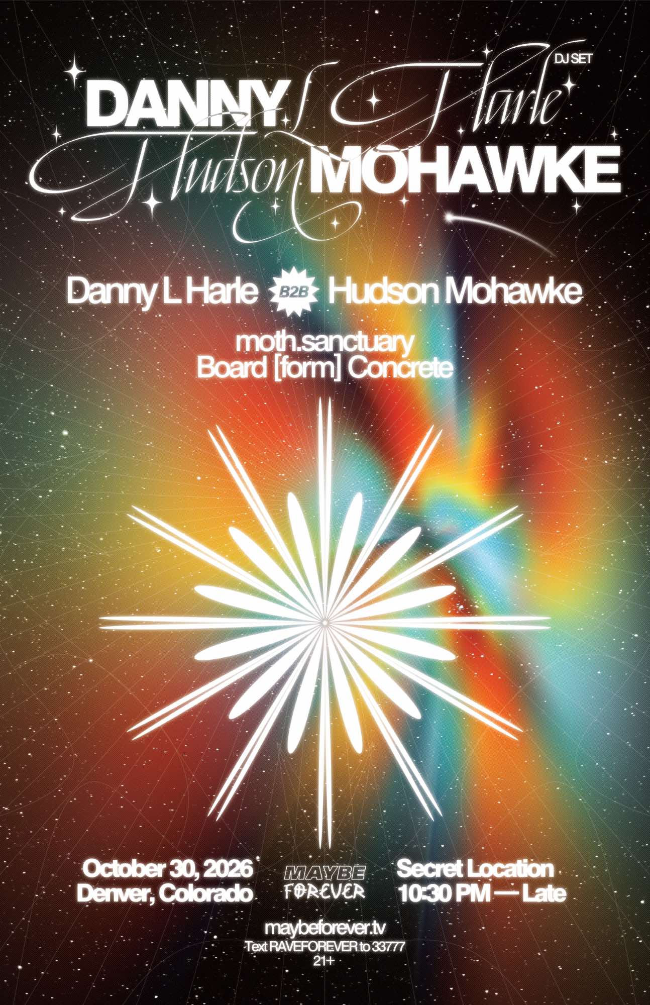 Maybe Forever: Danny L Harle + Hudson Mohawke