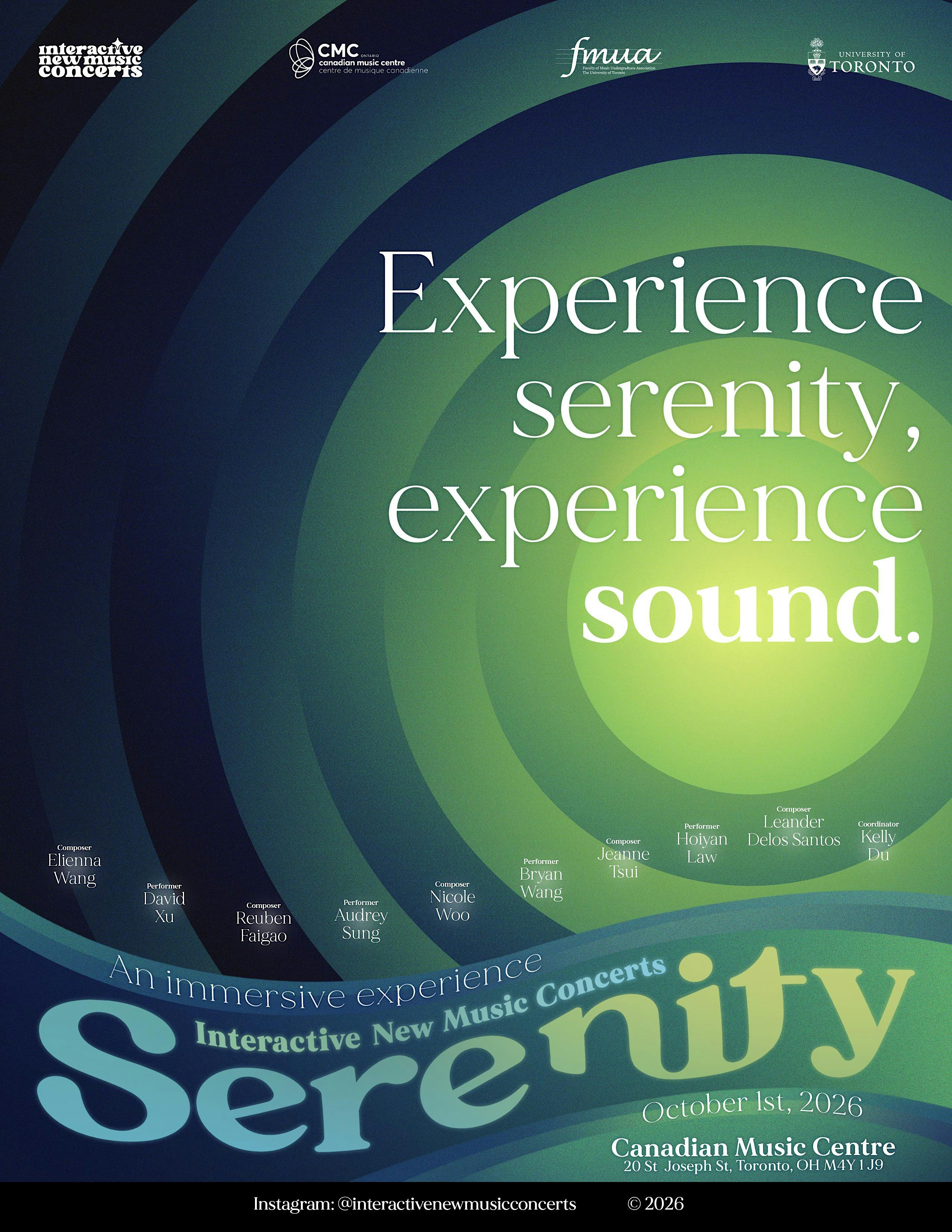 Interactive New Music Concerts: Serenity