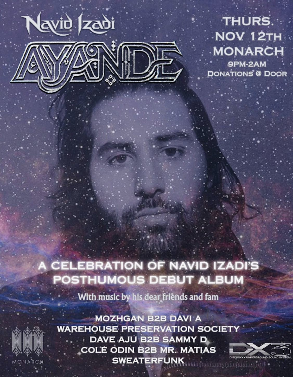 Navid Izadi: AYANDE — A Celebration of Life & Music