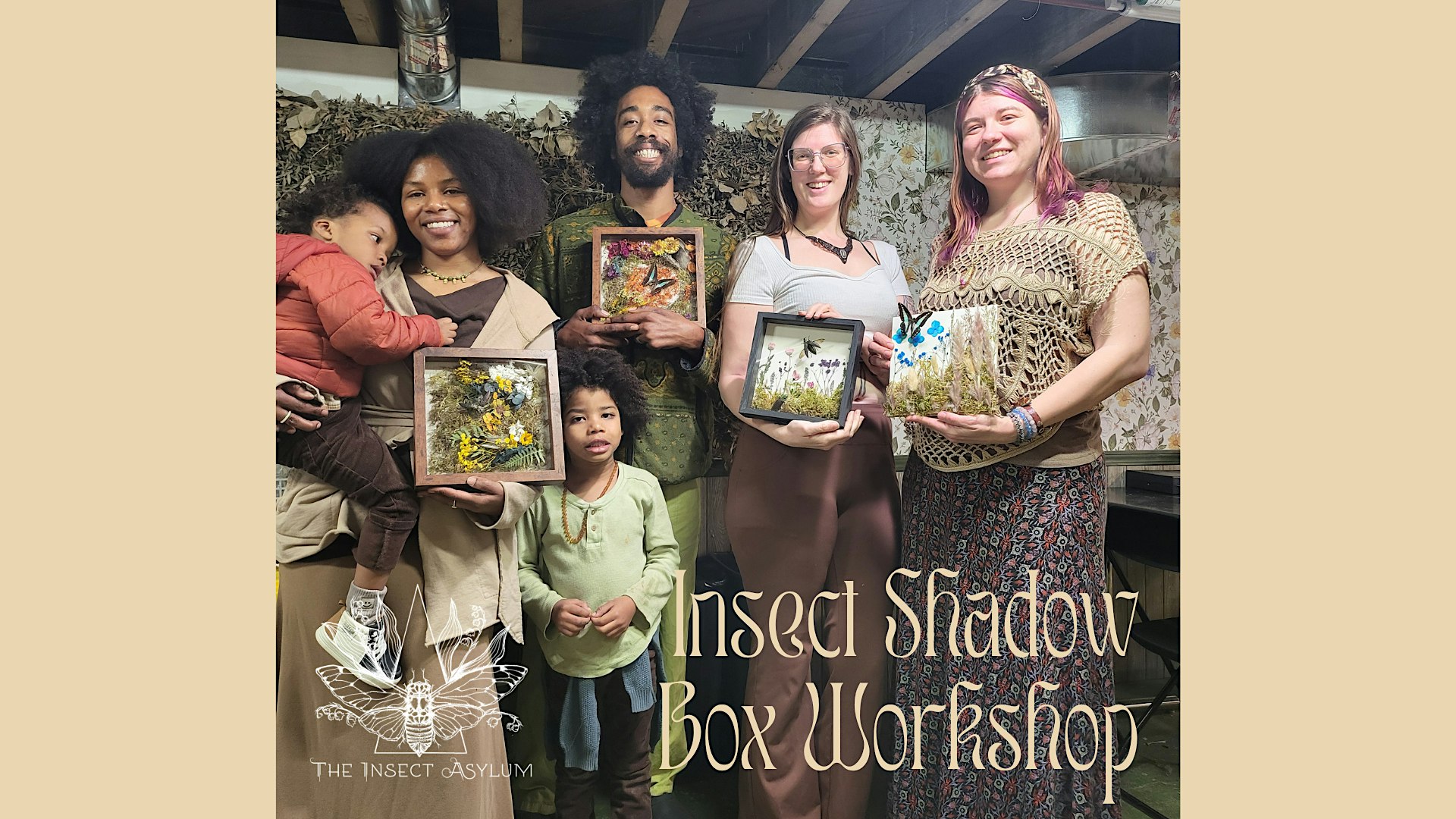 Insect Shadow Box Workshop