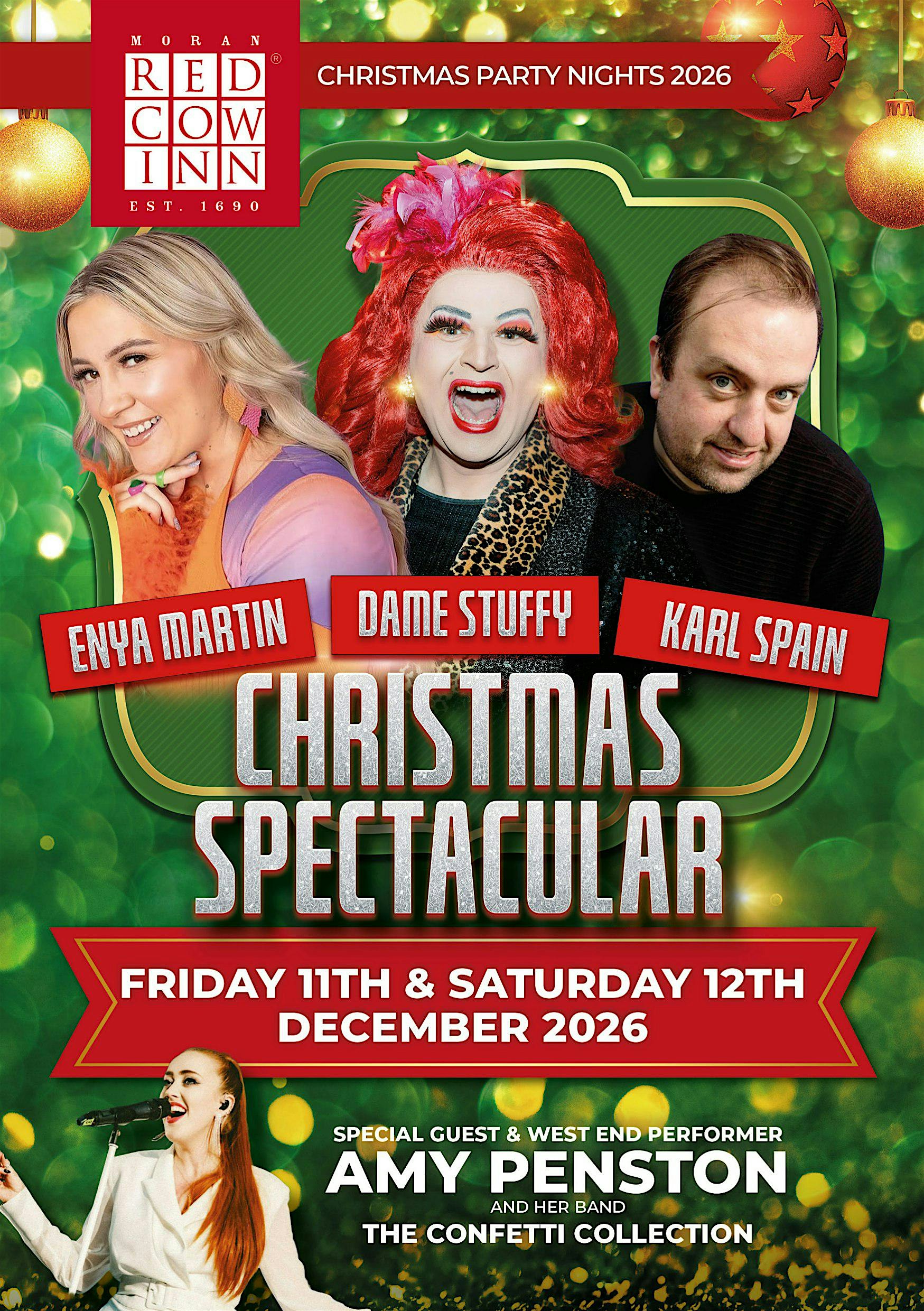 Christmas Spectacular: Dame Stuffy, Enya Martin, Karl Spain & Amy Penston