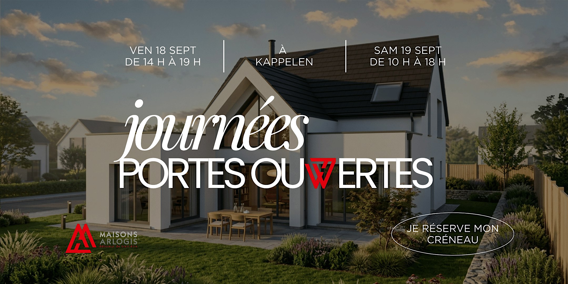 Journées Portes Ouvertes à  KAPPELEN : 18 & 19 septembre 2026