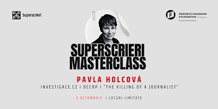 Masterclass Superscrieri cu Pavla Holcová
