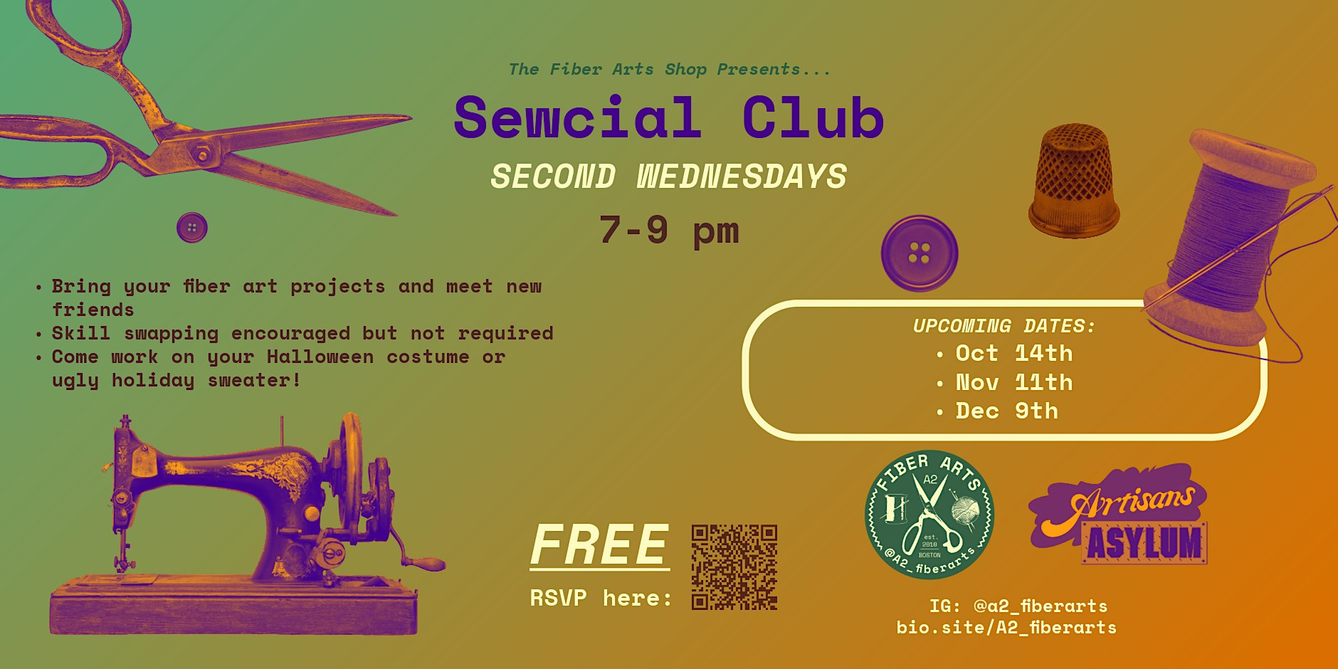 *Free* Sewcial Club!