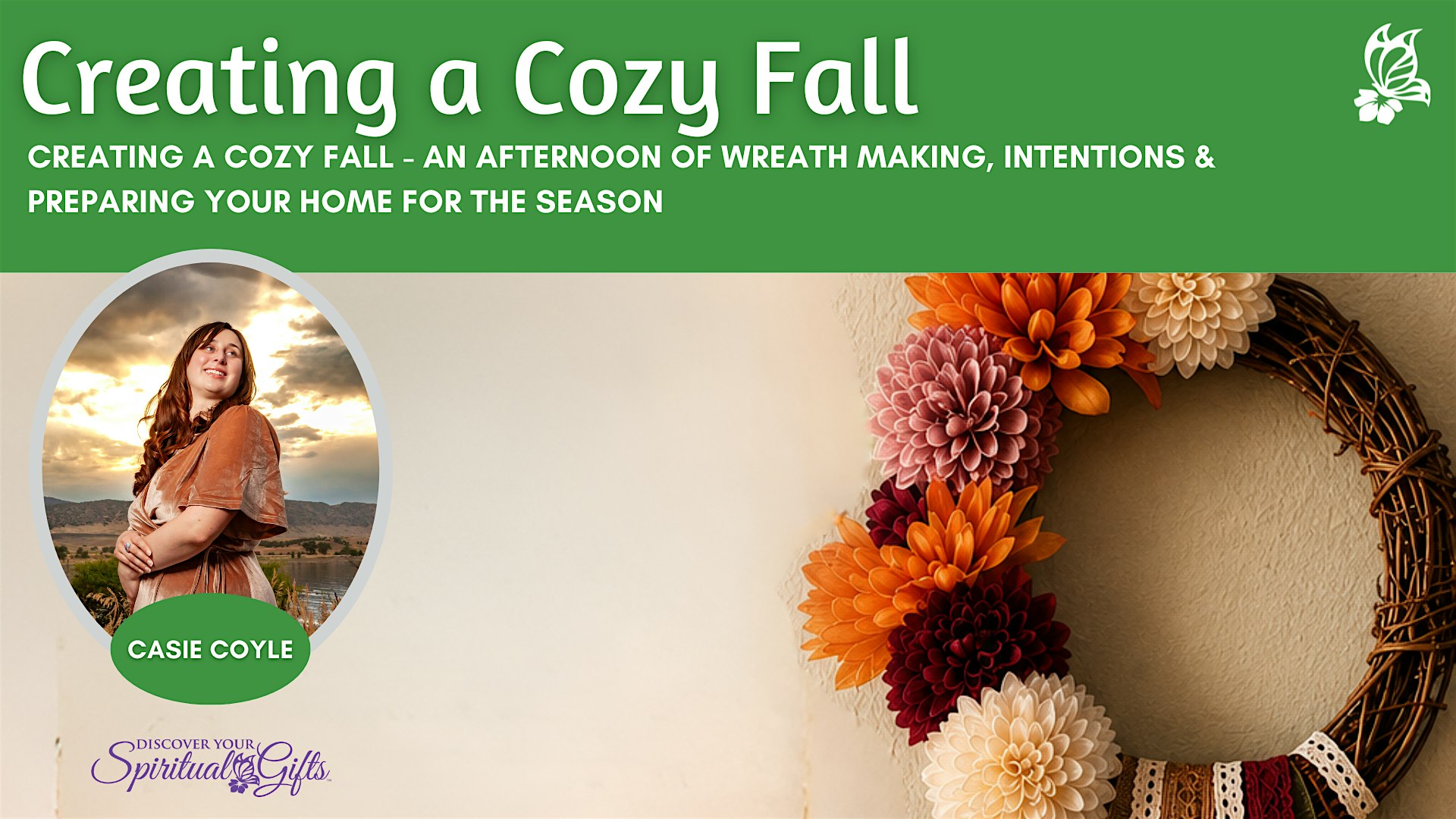 Creating a Cozy Fall - Make an Autumn Kitchen Wreath