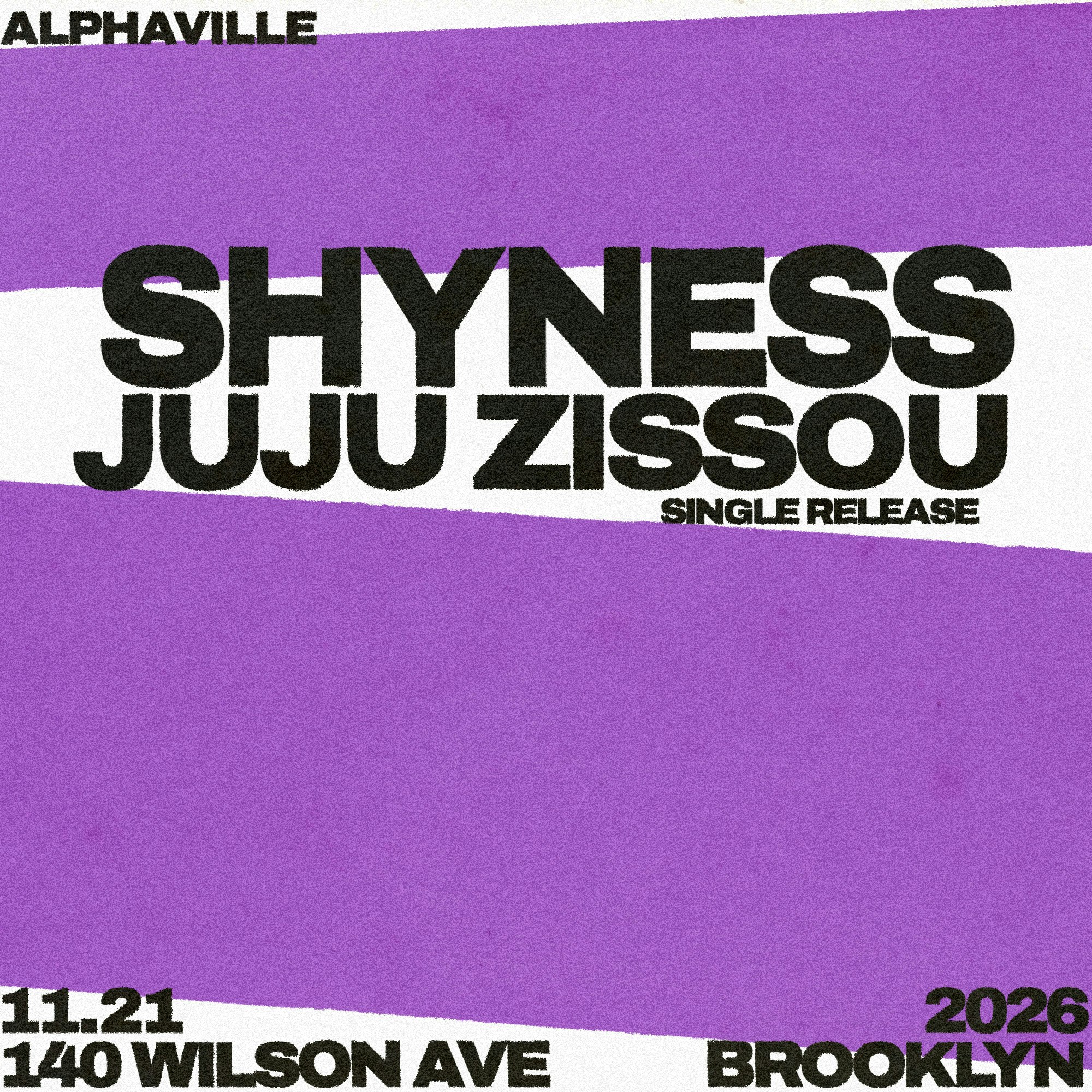 Shyness, Juju Zissou (single release)