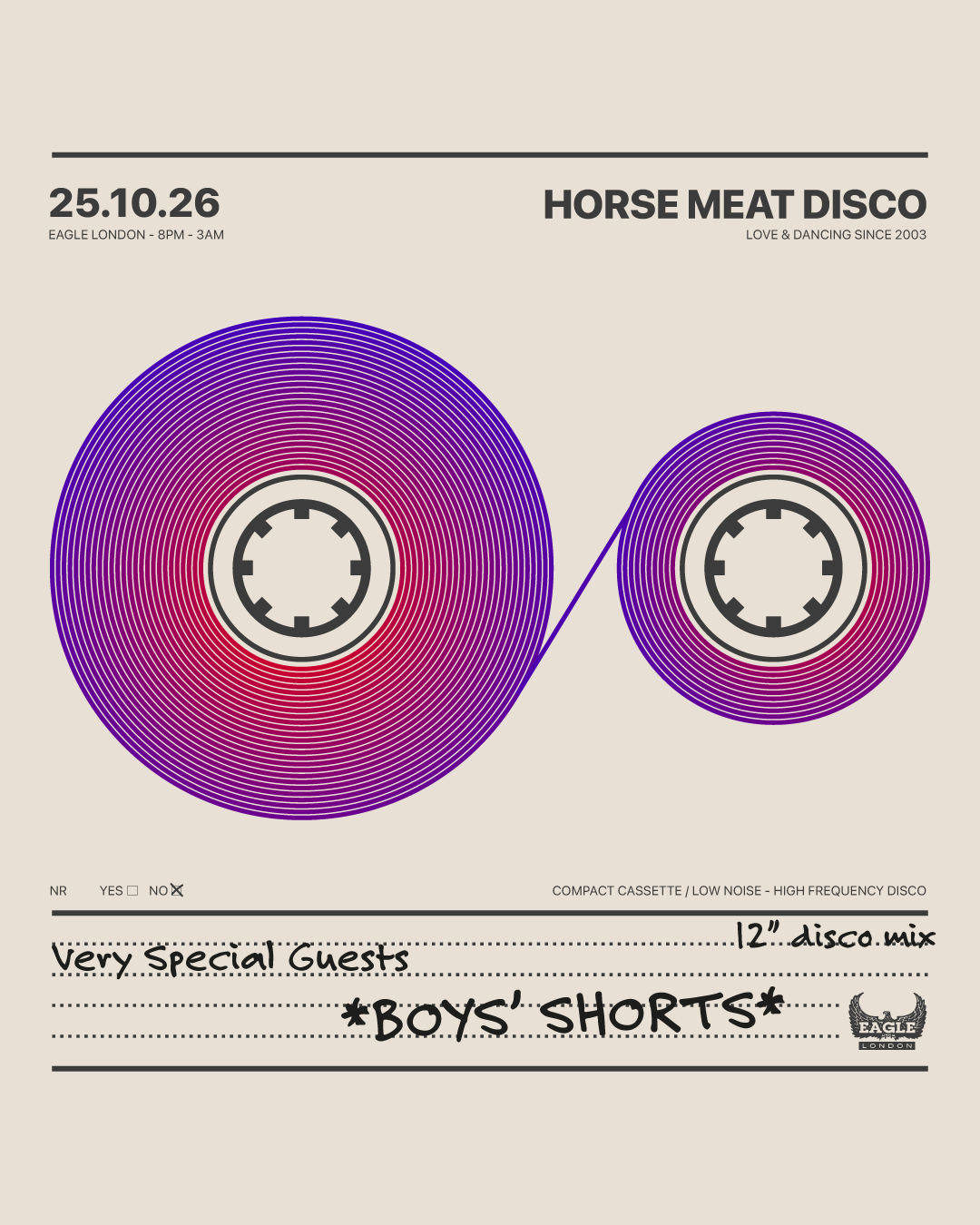 Horse Meat Disco at Eagle London