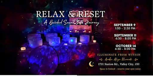 Relax & Reset Sound Bath