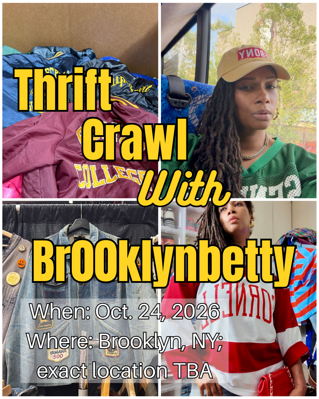 Thrift Crawl With Br00klynbetty!